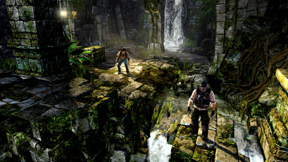 A screenshot of Uncharted: Golden Abyss