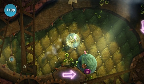 A screenshot of LittleBigPlanet for Vita